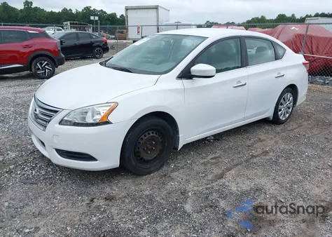2014 Nissan Sentra S/Sv/Sr/Sl из США, поврежденный, VIN 3N1AB7AP0EY296964